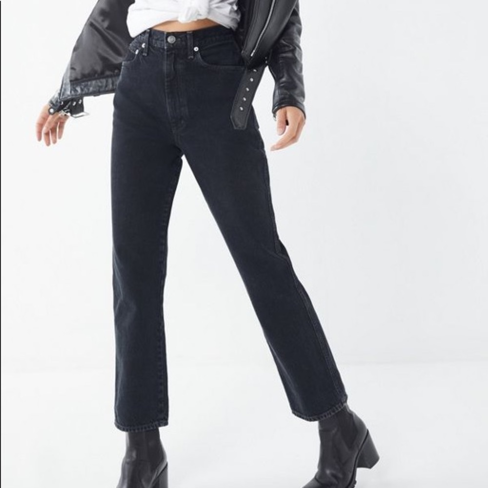 Amour Vert Agolde pinch waist jeans in Pepper